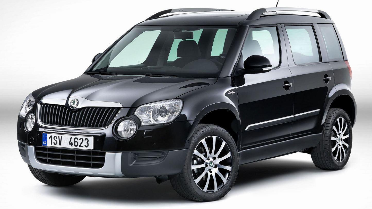 Skoda Yeti Laurin And Klement Hd Art Keychain