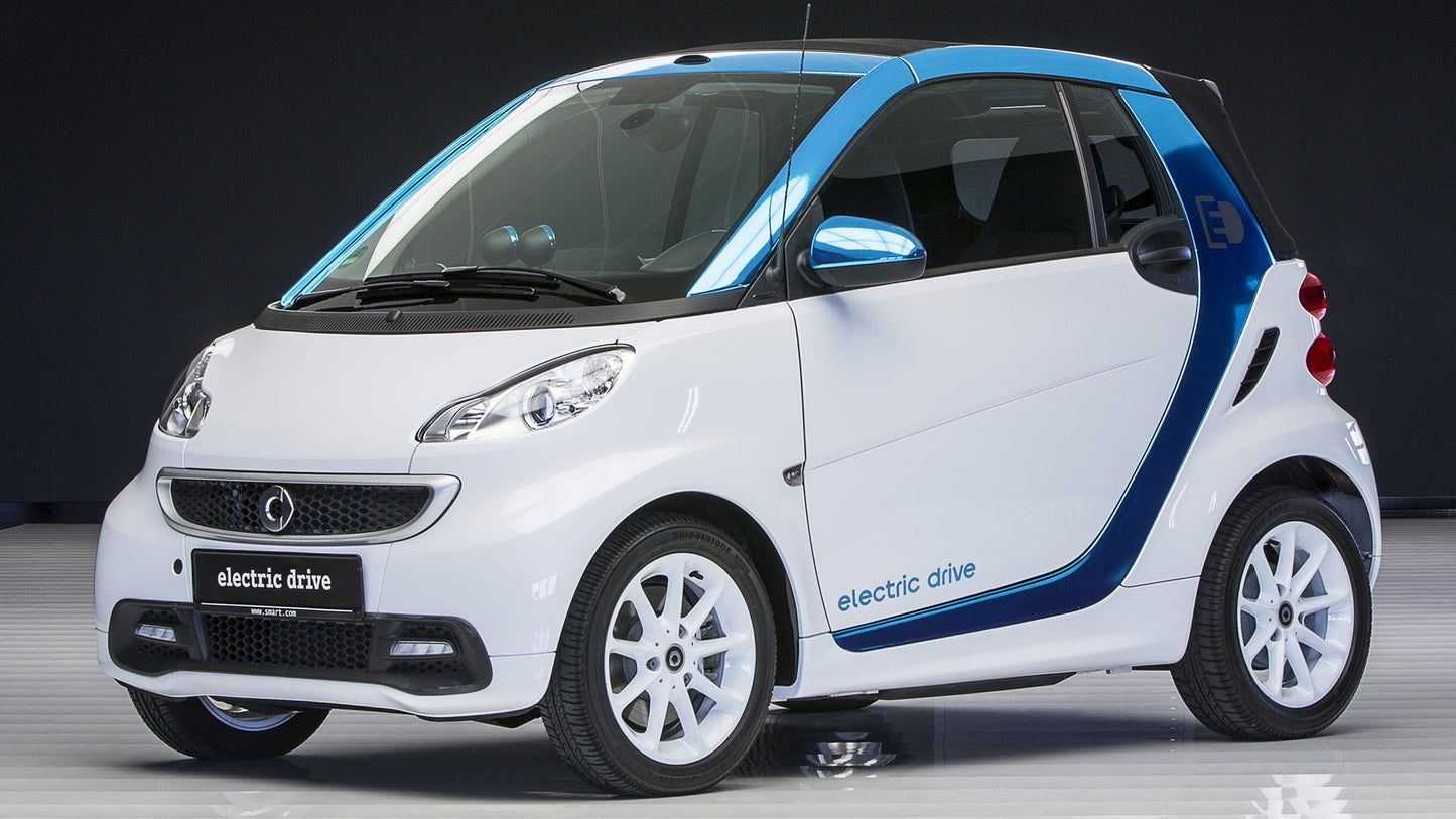 Smart Fortwo Cabrio Electric Drive Hd Art Keychain