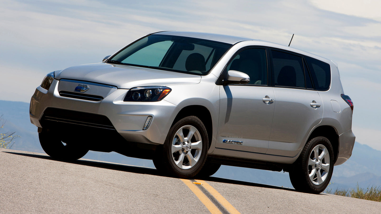 Toyota Rav4 Ev Hd Art Keychain