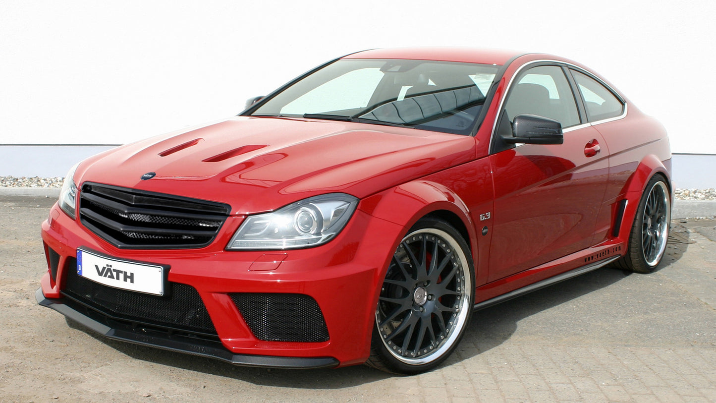 Vath V Supercharged Black Series Based On C Class Coupe Hd Art Magnet