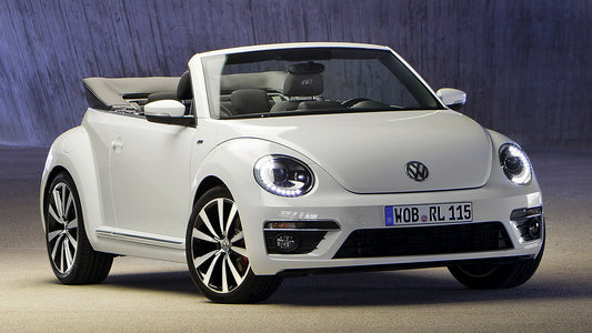 Volkswagen Beetle Cabriolet R Line Hd Art Keychain
