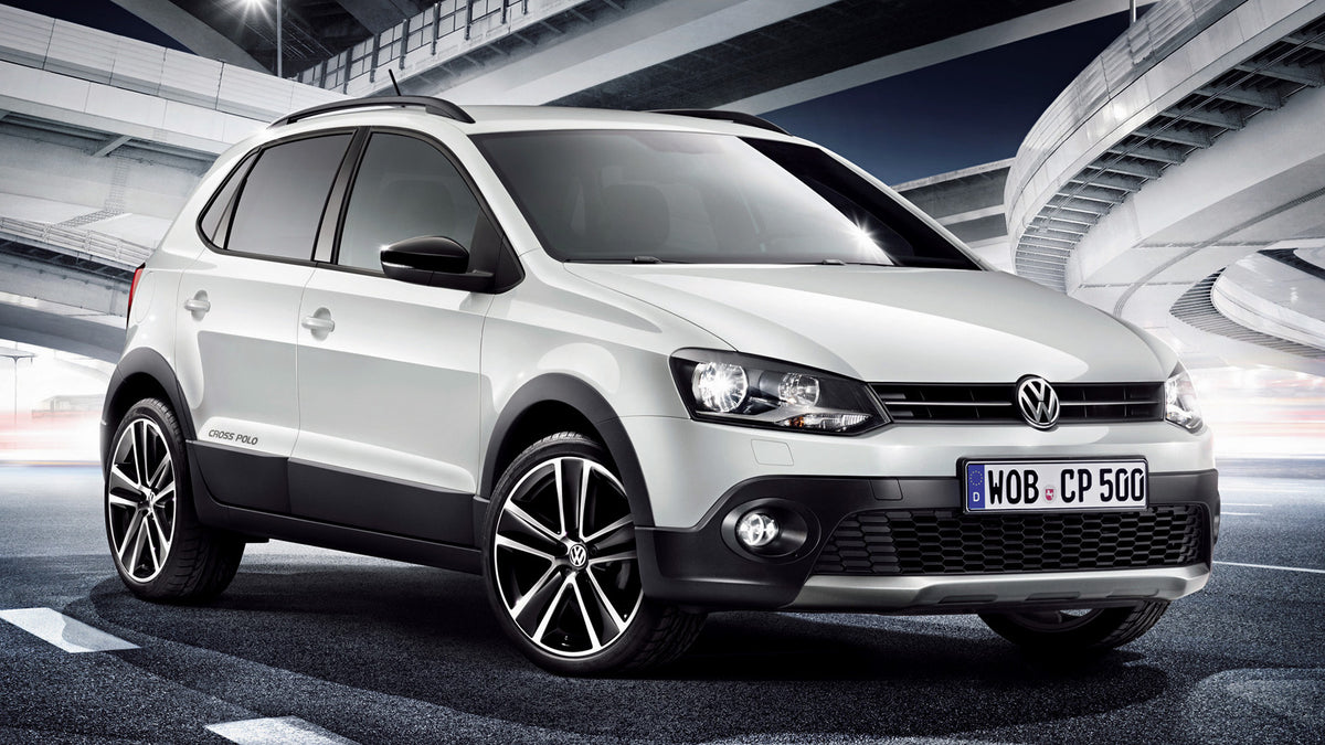 Volkswagen Cross Polo Urban White Hd Art Magnet