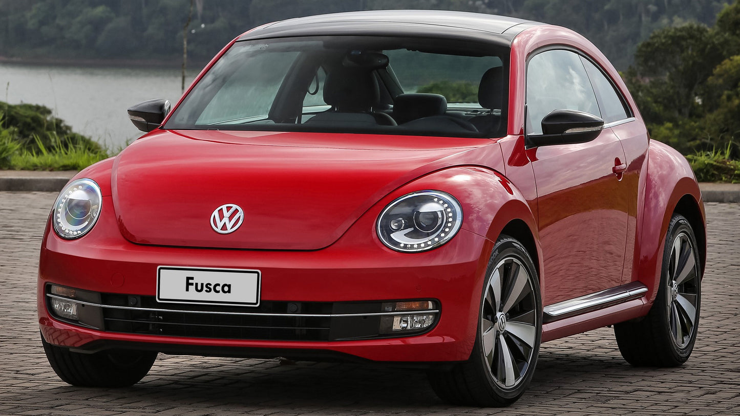 Volkswagen Fusca Hd Art Keychain