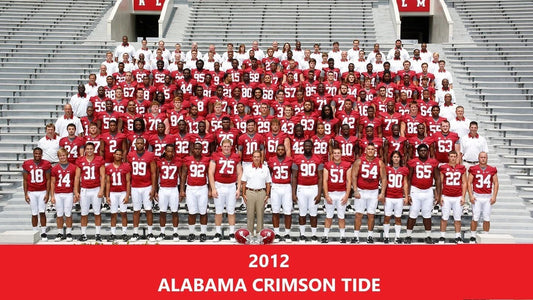 2012 Alabama Crimson Tide Team Magnet Picture Ncaa Football