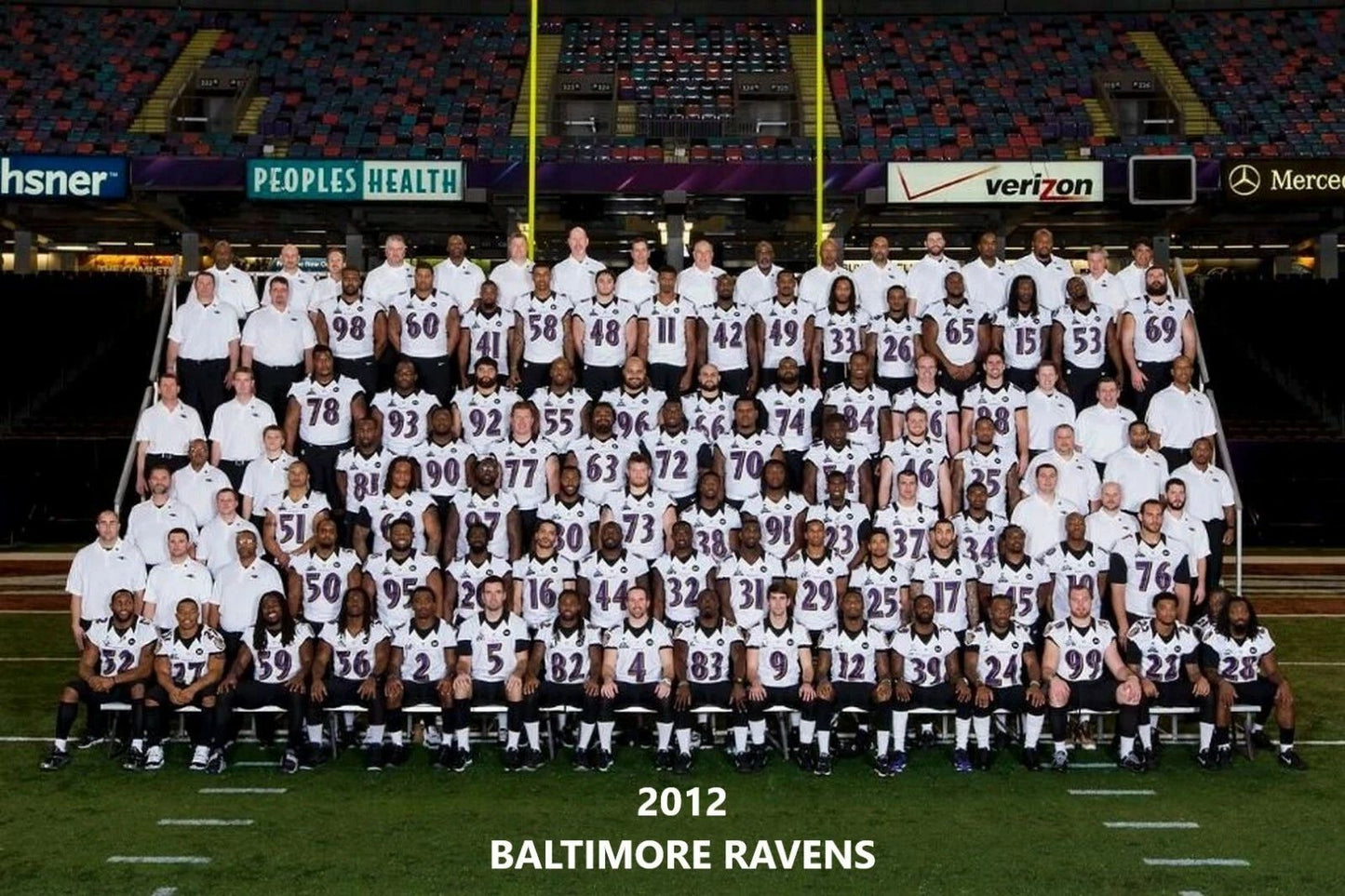 2012 Baltimore Ravens Team Photo Picture Nfl 300 Piece Jigsaw Puzzle