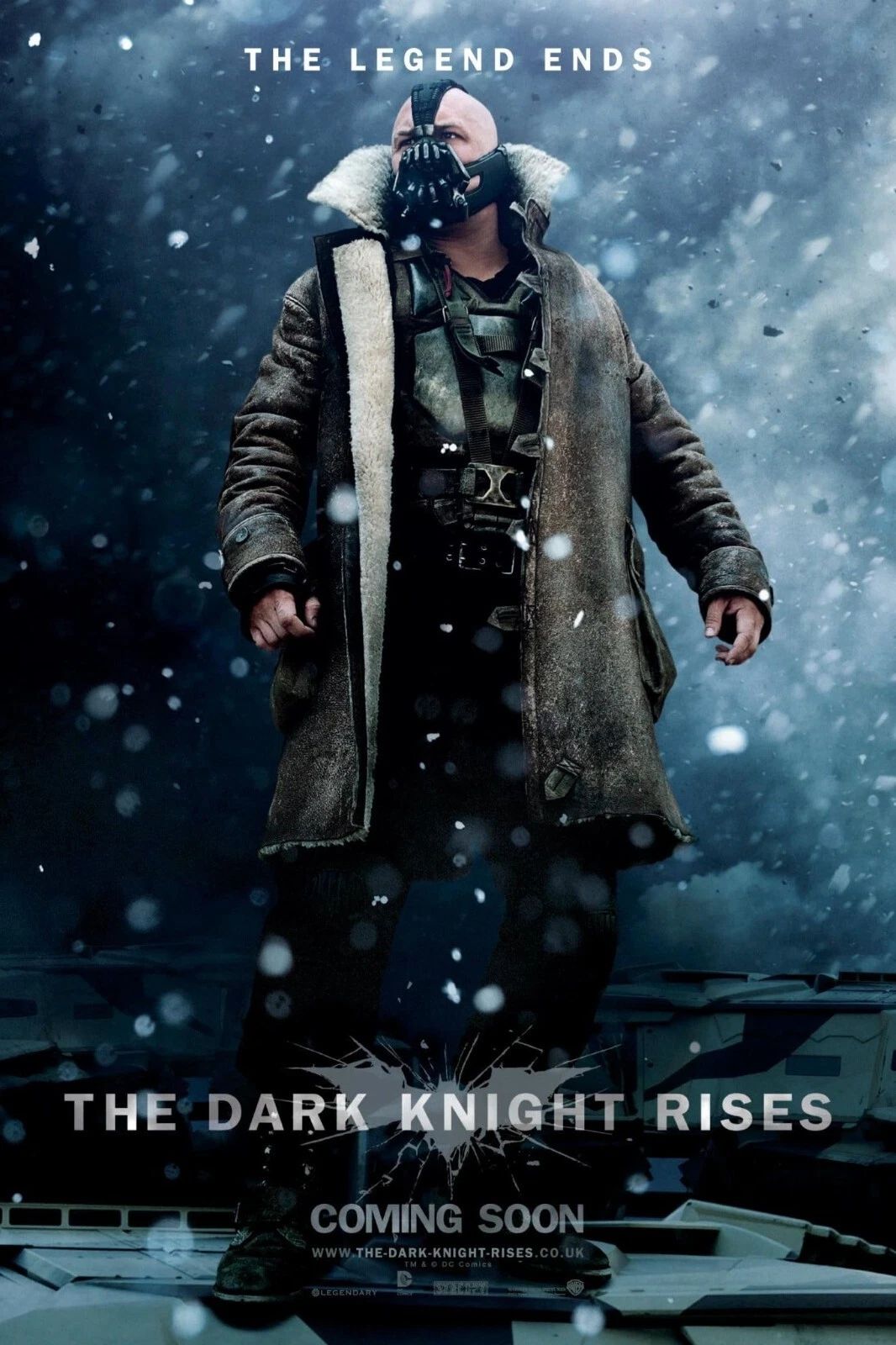 2012 Batman The Dark Knight Rises Movie Keychain Catwoman Bane