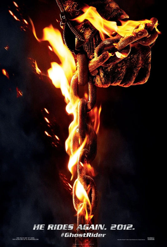 2012 Ghost Rider Spirit Of Vengeance Movie Magnet Nicolas Cage Blaze