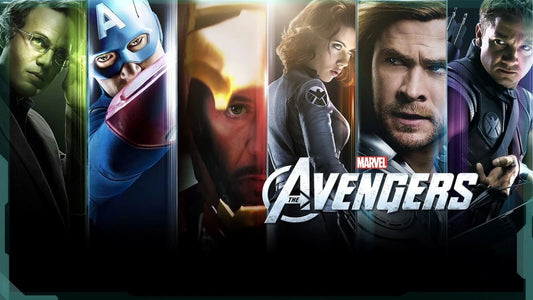 2012 Marvel Avengers Poster Iron Man Thor Captain Americs Black Widow