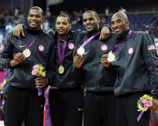 2012 Olympics Lebron James Kobe Bryant Glossy Keychain London Keychain Durant