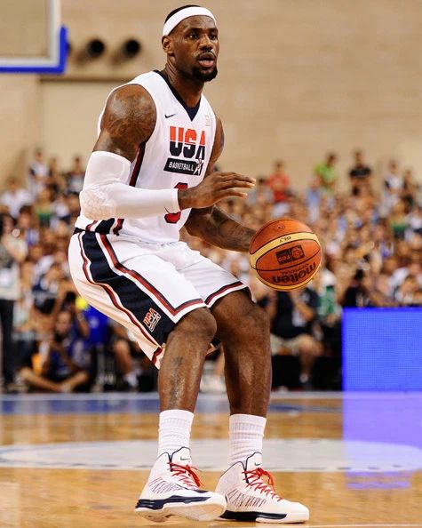 2012 Pre Olympics Lebron James Glossy Keychain Men'S Exhibition Keychain