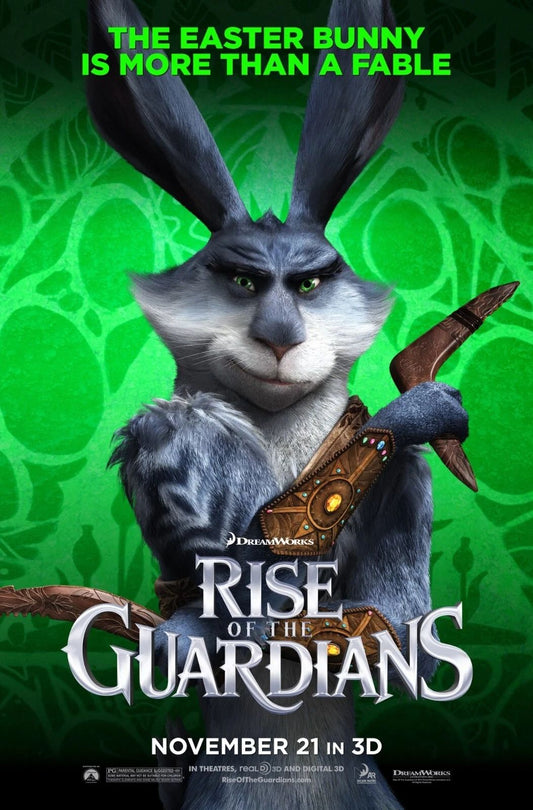 2012 Rise Of The Guardians Movie Poster Chris Pine Alec Baldwin