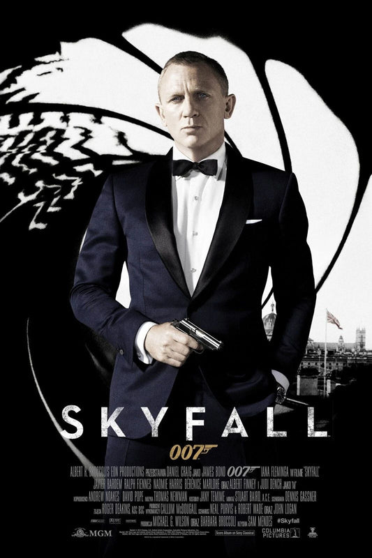 2012 Skyfall Movie Magnet 007 James Bond Daniel Craig Eve Moneypenny M