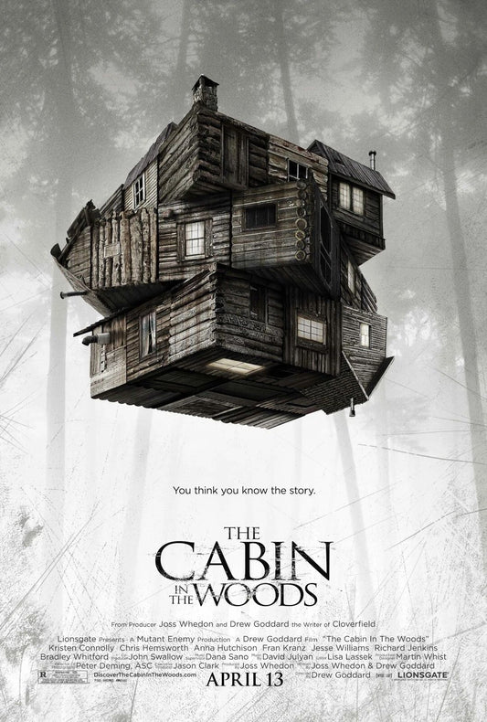 2012 The Cabin In The Woods Movie Keychain Dana Marty Holden Jules Curt