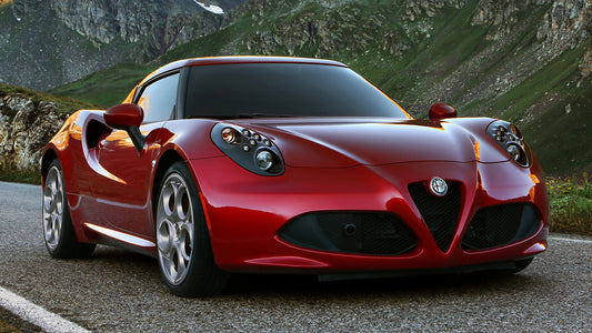 Alfa Romeo 4C Hd Art Keychain