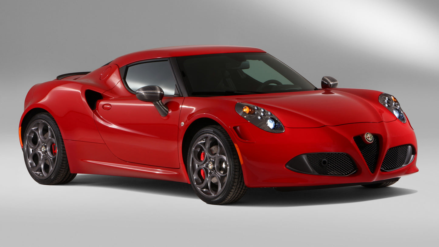 Alfa Romeo 4C Launch Edition Hd Art Keychain