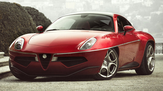 Alfa Romeo Disco Volante Hd Art Keychain