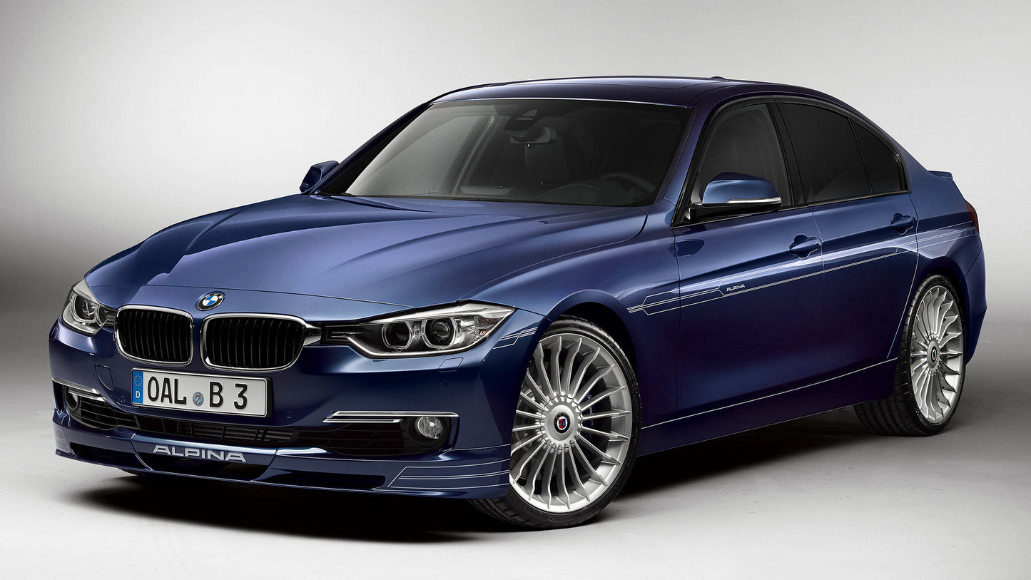 Alpina B3 Biturbo Hd Art Keychain