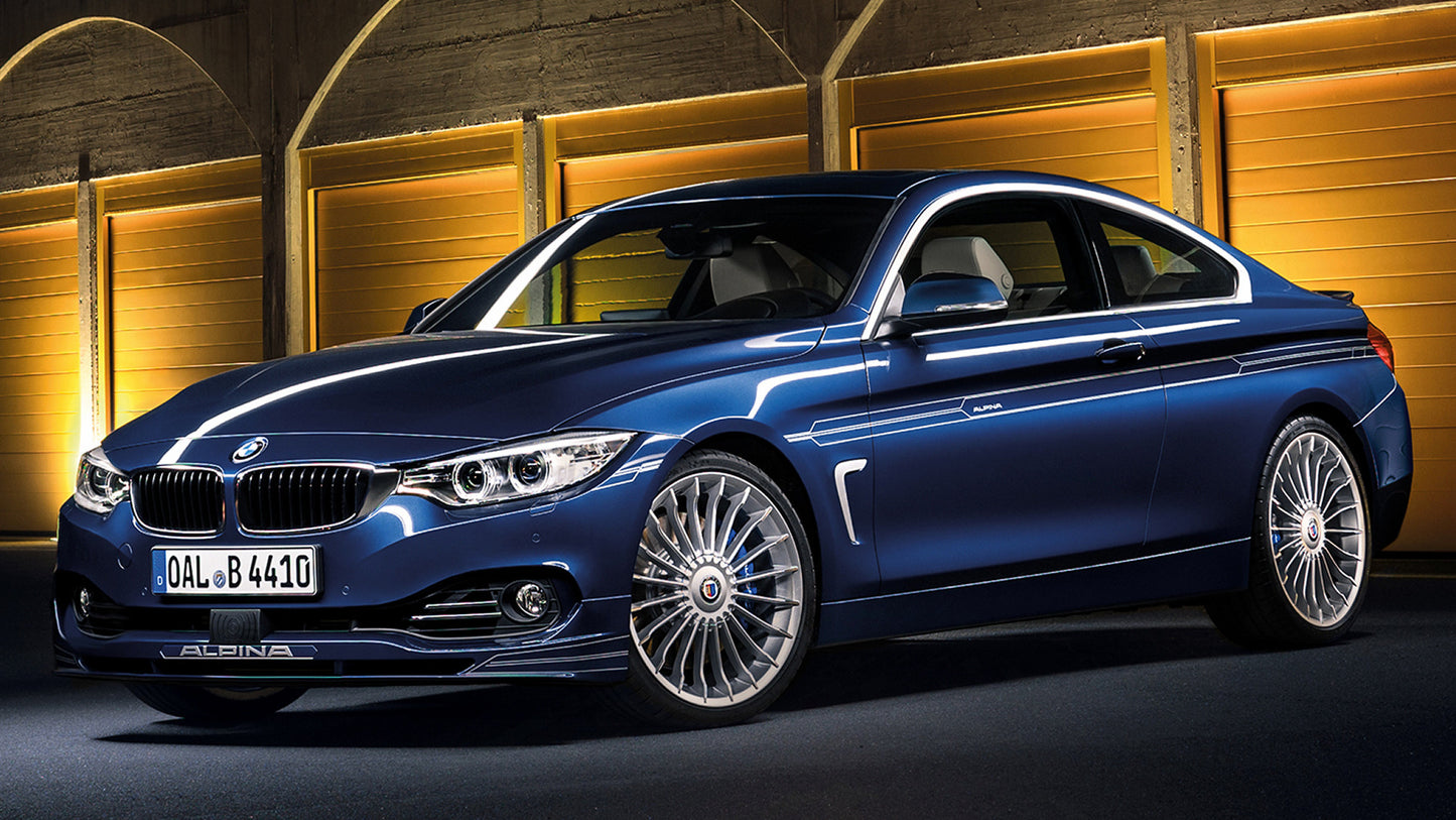 Alpina B4 Biturbo Coupe Hd Art Keychain