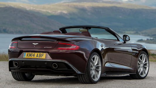 Aston Martin Vanquish Volante Hd Art Keychain