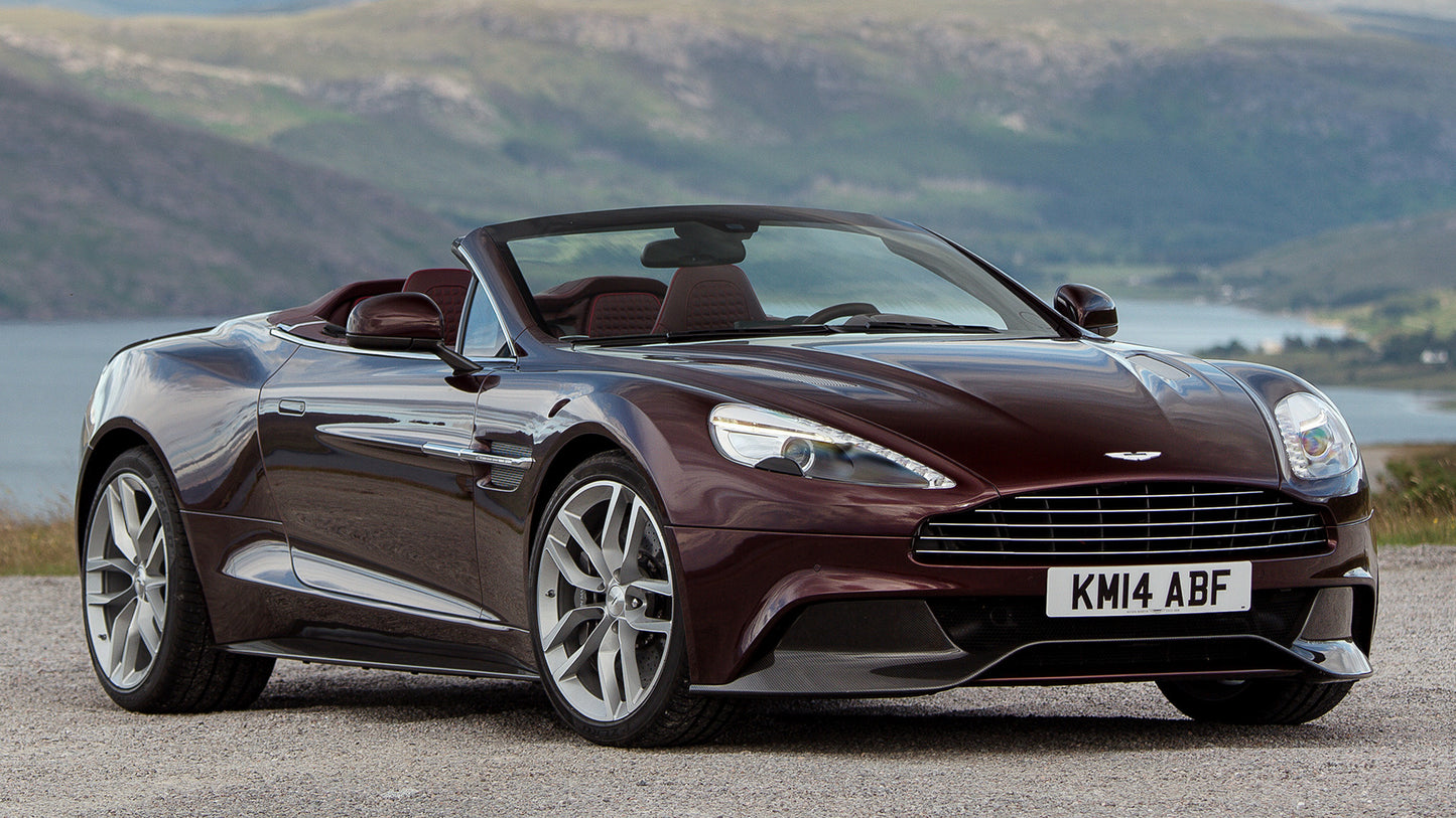 Aston Martin Vanquish Volante Hd Art Keychain