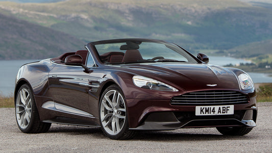 Aston Martin Vanquish Volante Hd Art Keychain