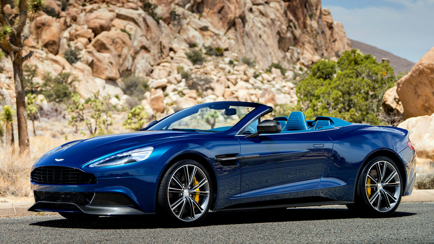 Aston Martin Vanquish Volante Hd Art Keychain