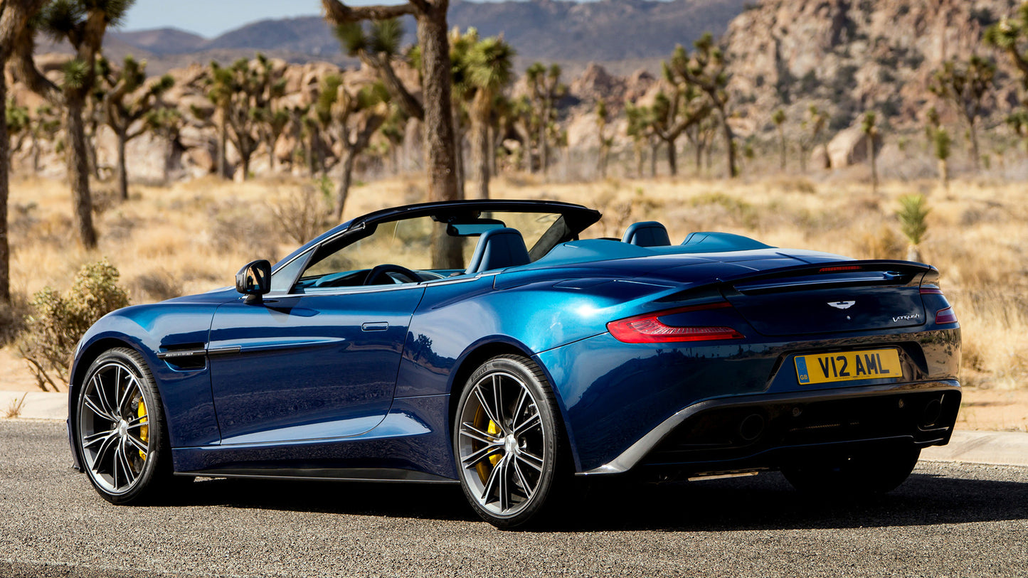 Aston Martin Vanquish Volante Hd Art Keychain