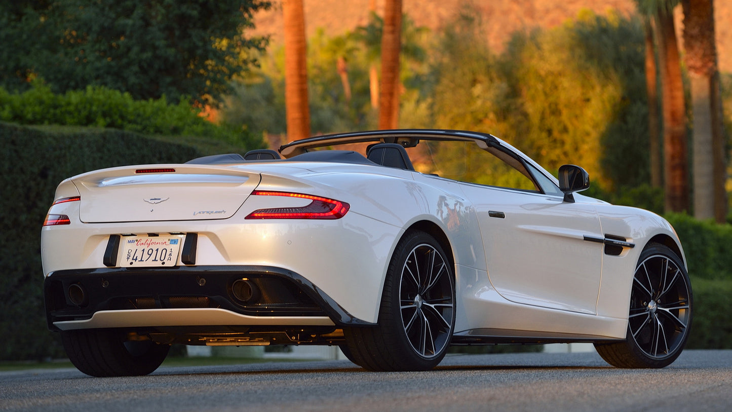Aston Martin Vanquish Volante Us Hd Art Keychain
