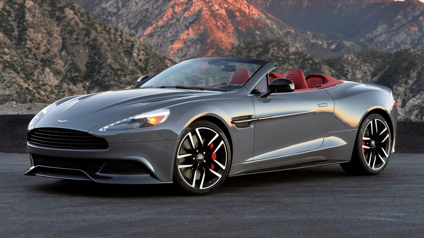 Aston Martin Vanquish Volante Us Hd Art Keychain