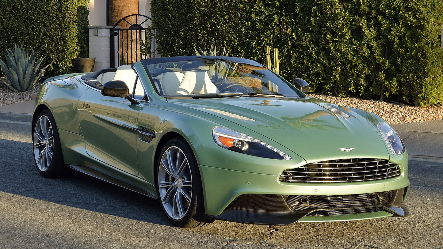 Aston Martin Vanquish Volante Us Hd Art Keychain