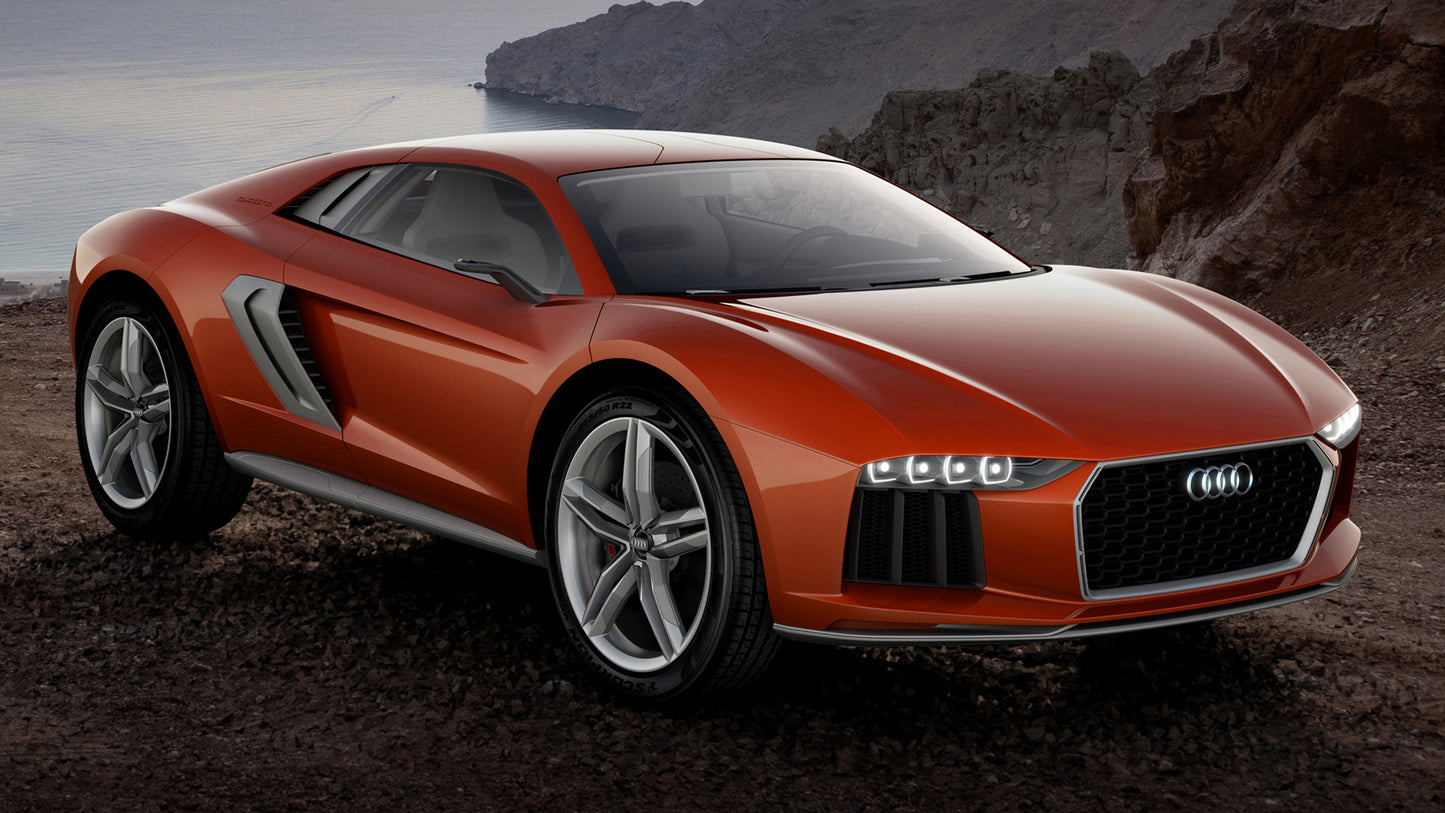 Audi Nanuk Quattro Hd Art Keychain
