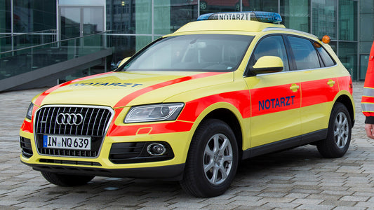 Audi Q5 Notarzt Hd Art Keychain