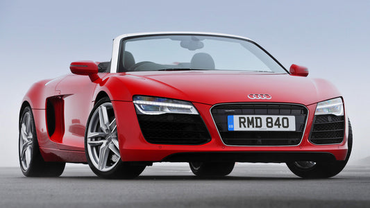 Audi R8 Spyder Uk Hd Art Keychain