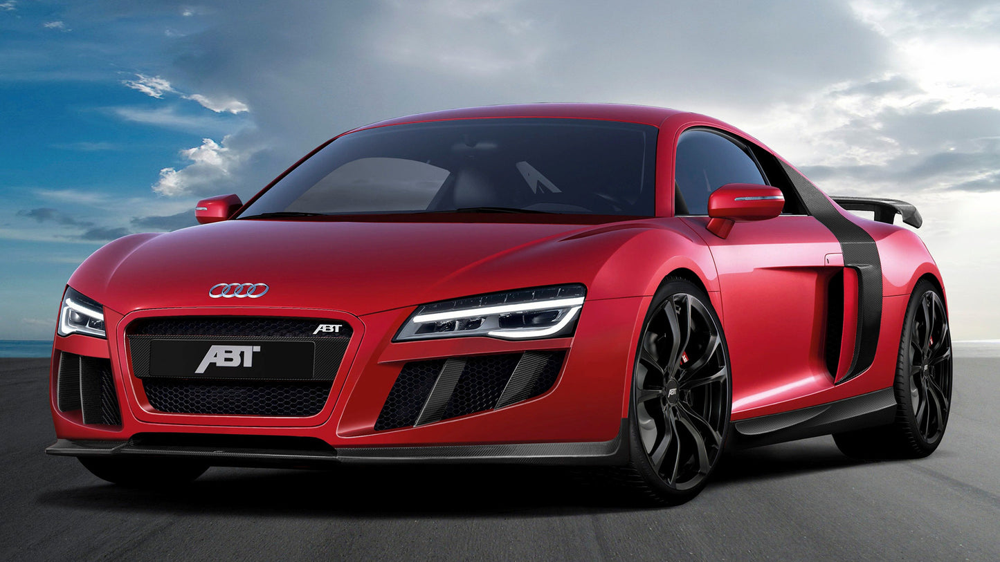 Audi R8 V10 Coupe By Abt Hd Art Keychain