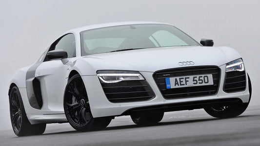 Audi R8 V10 Coupe Plus Uk Hd Art Keychain