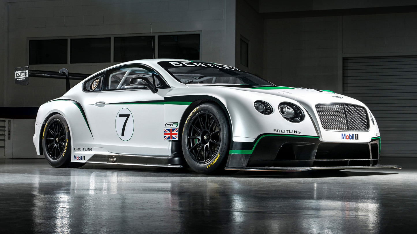 Bentley Continental Gt3 Hd Art Keychain