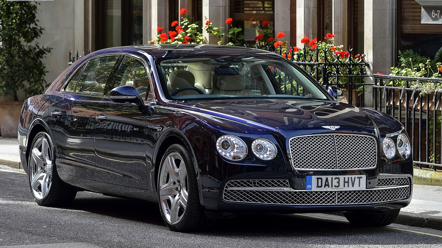 Bentley Flying Spur Uk Hd Art Keychain
