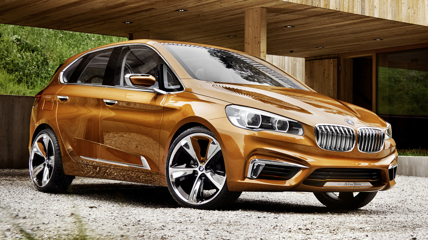 Bmw Concept Active Tourer Outdoor Hd Art Keychain