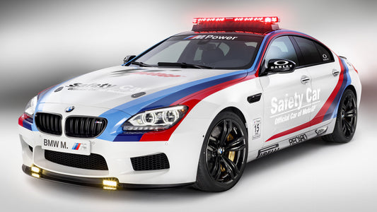 Bmw M6 Gran Coupe Motogp Safety Car Hd Art Keychain