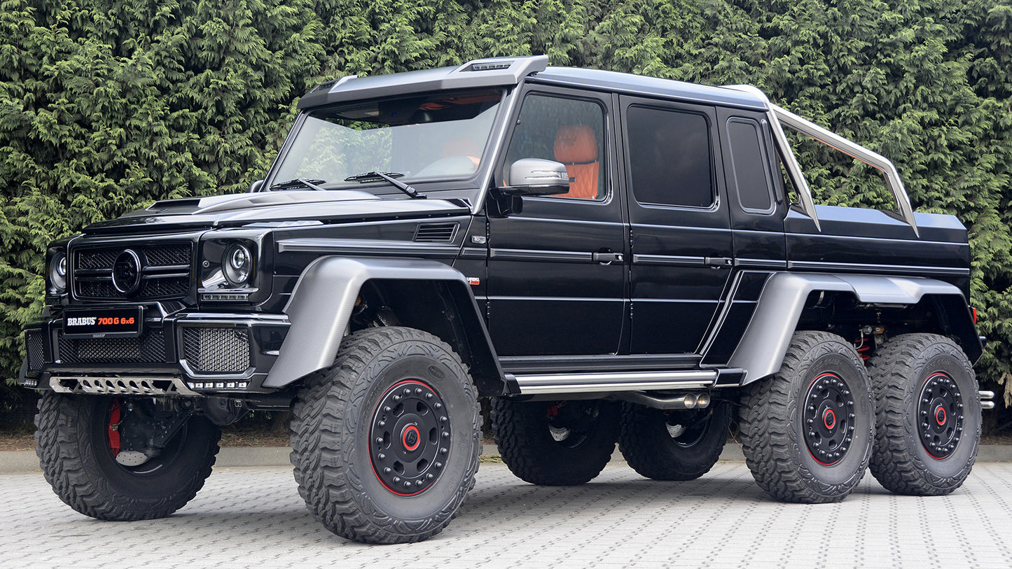 Brabus Based On G Class 6X6 Hd Art Print Poster
