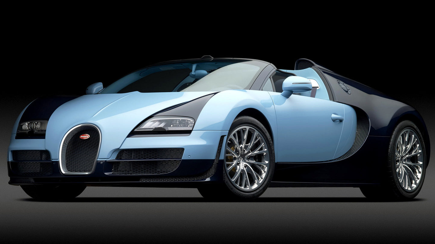 Bugatti Veyron Grand Sport Vitesse Jean Pierre Wimille Hd Art Keychain