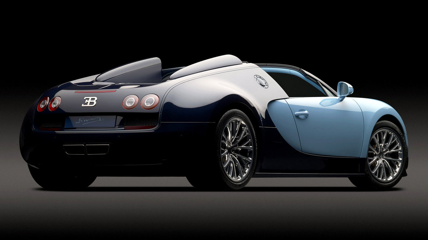 Bugatti Veyron Grand Sport Vitesse Jean Pierre Wimille Hd Art Keychain