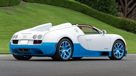 Bugatti Veyron Grand Sport Vitesse Le Ciel Californien Us Hd Art Keychain