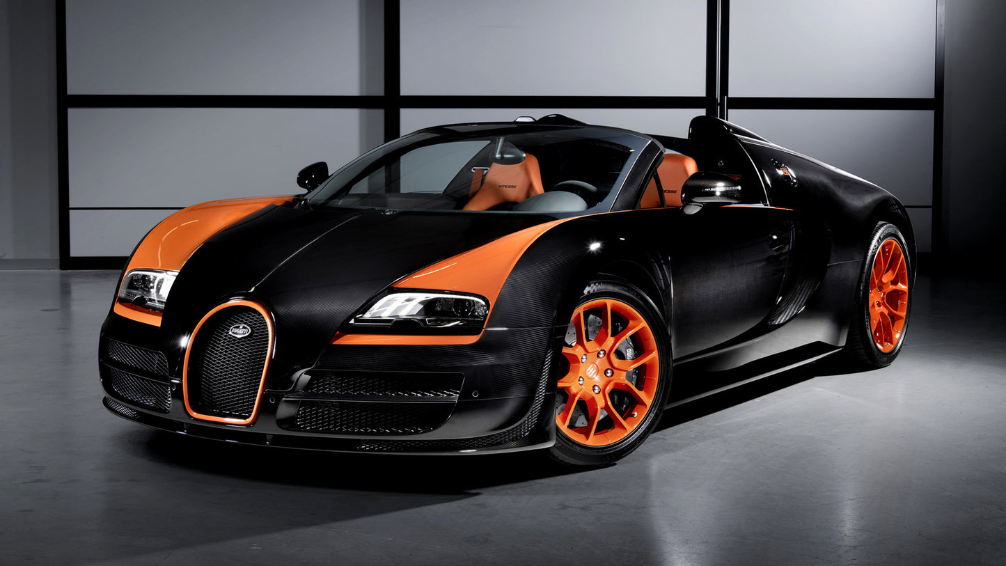 Bugatti Veyron Grand Sport Vitesse Wrc Edition Hd Art Keychain
