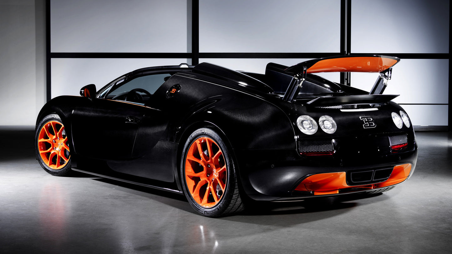 Bugatti Veyron Grand Sport Vitesse Wrc Edition Hd Art Keychain