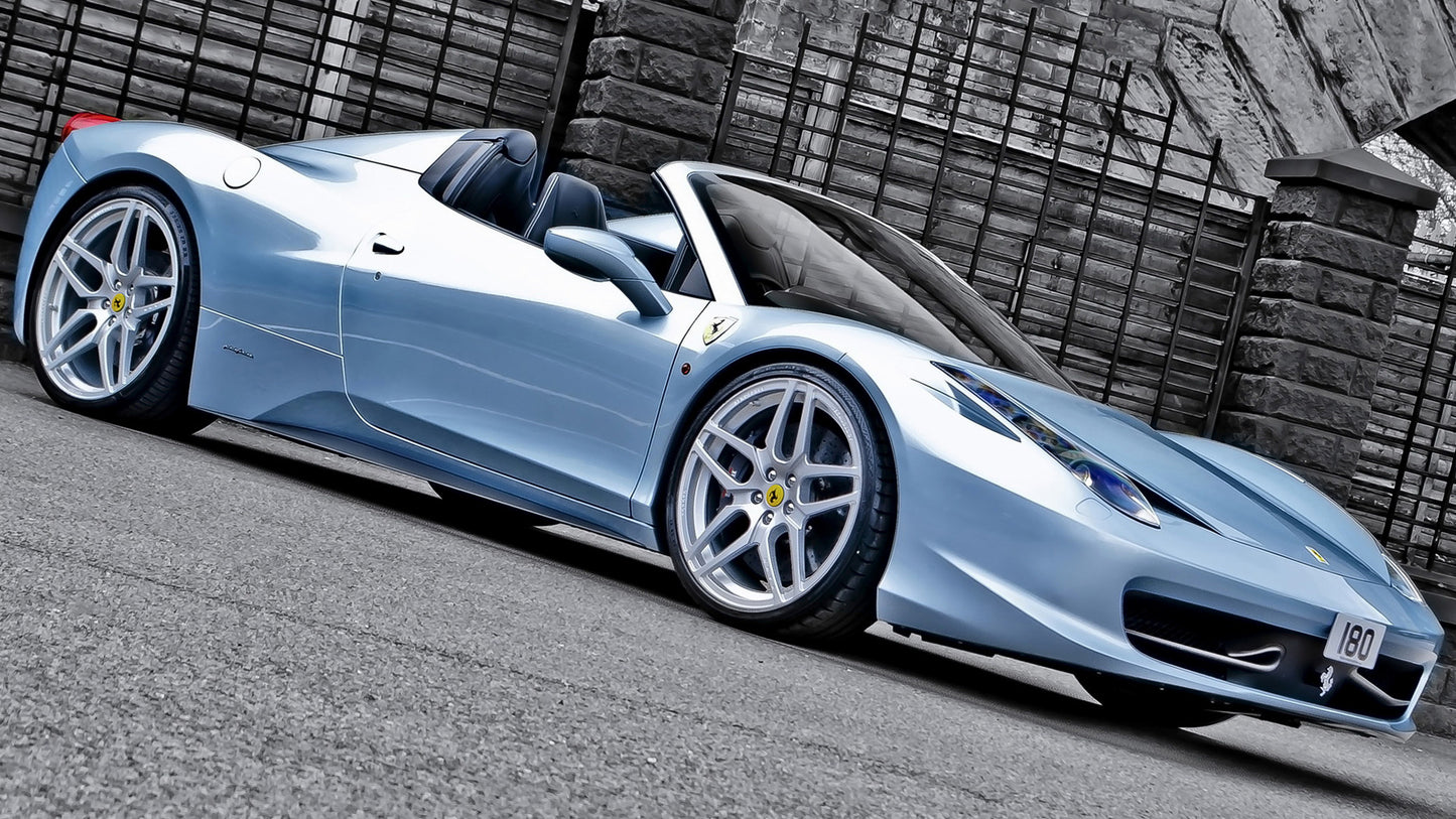 Ferrari Spider By Project Kahn Hd Art Keychain