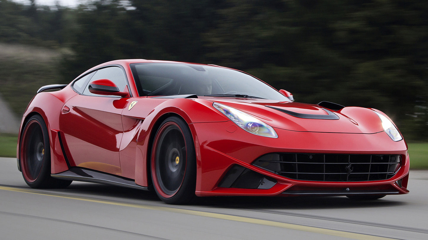 Ferrari F12Berlinetta N Largo By Novitec Rosso Hd Art Keychain