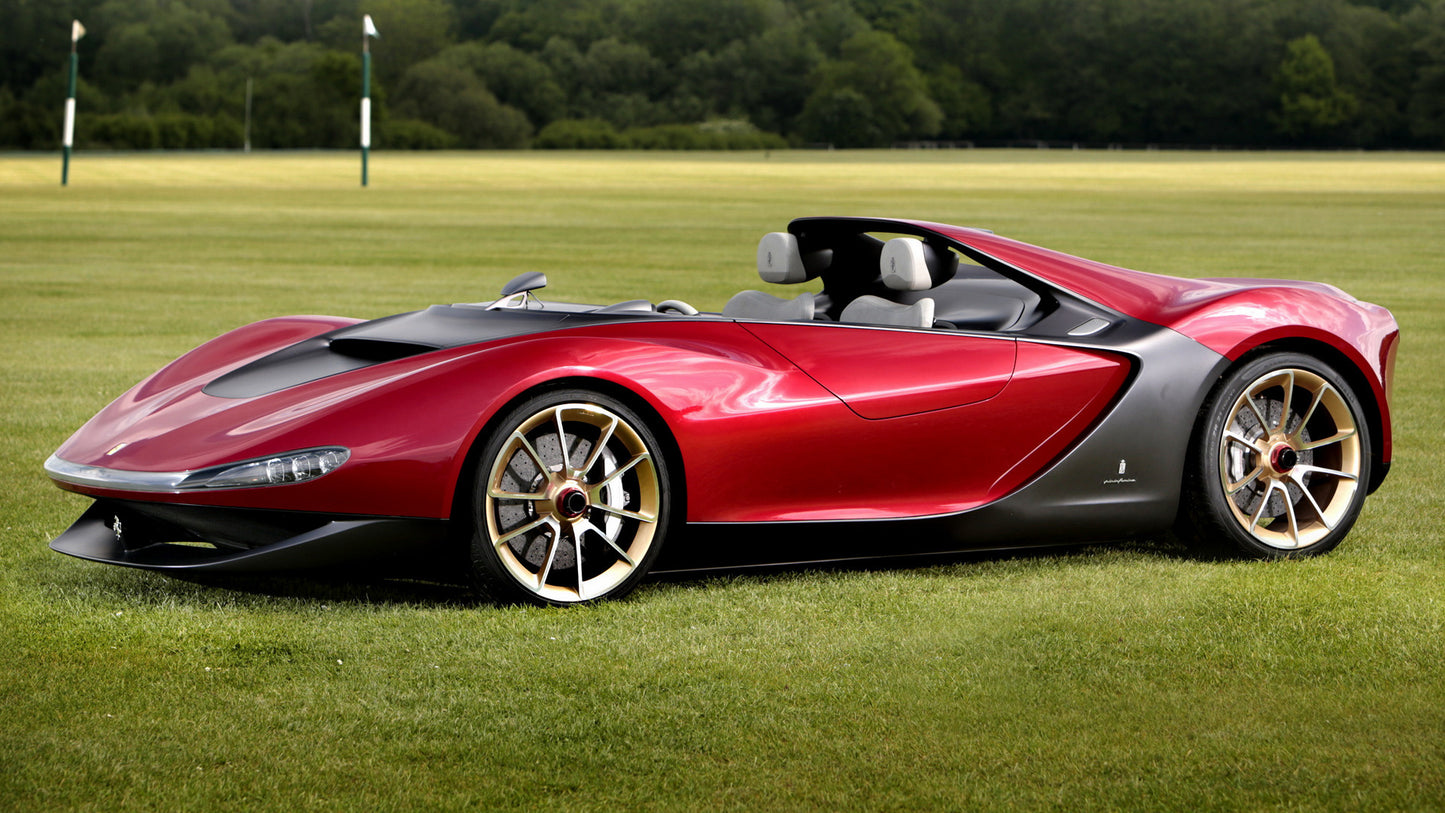 Ferrari Sergio Concept Hd Art Keychain