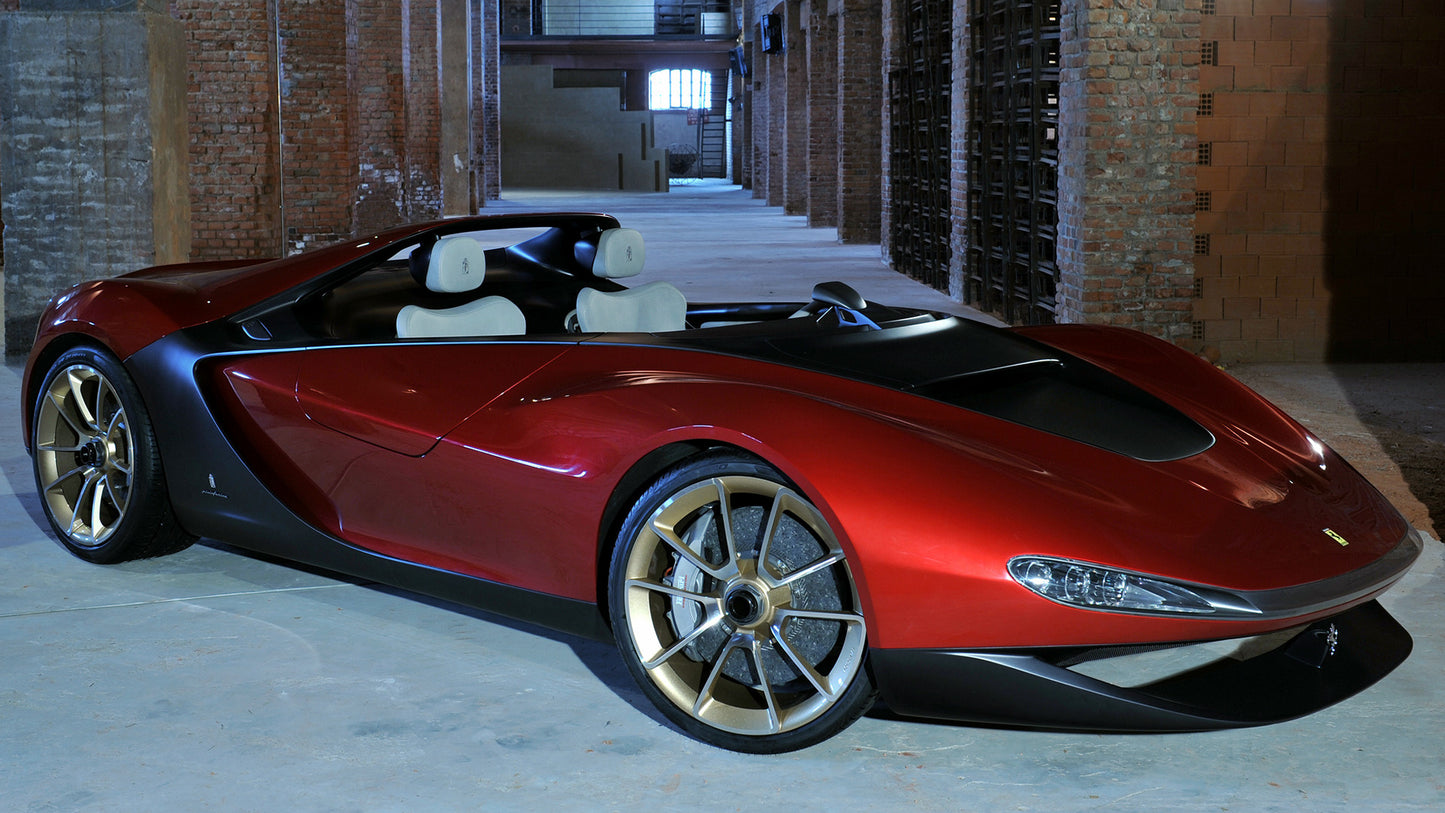 Ferrari Sergio Concept Hd Art Keychain
