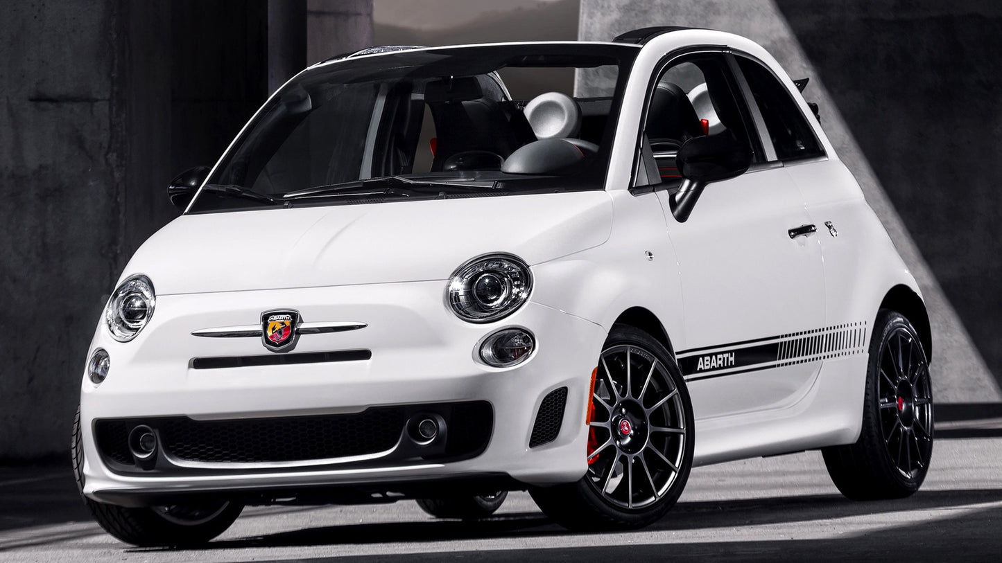 Fiat 500C Abarth Us Hd Art Keychain
